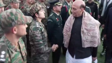India News | Army Day: Defence Minister Rajnath Singh Interacts with Troops in Jaipur, Hails Operation Sindoor