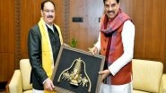 India News | Madhya Pradesh CM Meets BJP National President JP Nadda