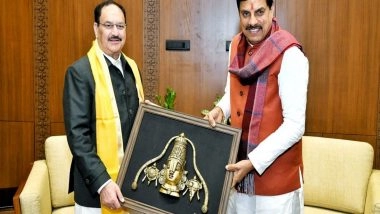India News | Madhya Pradesh CM Meets BJP National President JP Nadda