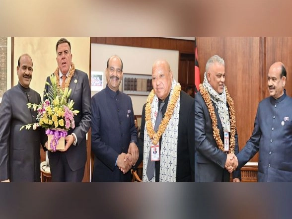 World News | Om Birla Interacts with Speakers of Australia, Tonga, Malawi; Leaders Agree to Foster People-to-people Ties, Parliamentary Engagements