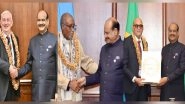 World News | LS Speaker Om Birla Meets Speakers of UK, Saint Lucia, Tanzania, Mauritius, Botswana