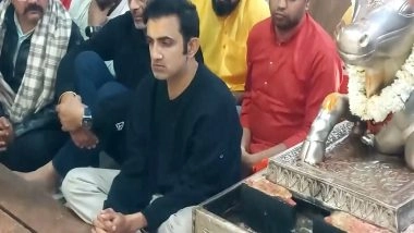 Team India Head Coach Gautam Gambhir Seeks Blessings at Mahakaleshwar Temple Ahead of IND vs NZ 3rd ODI 2026