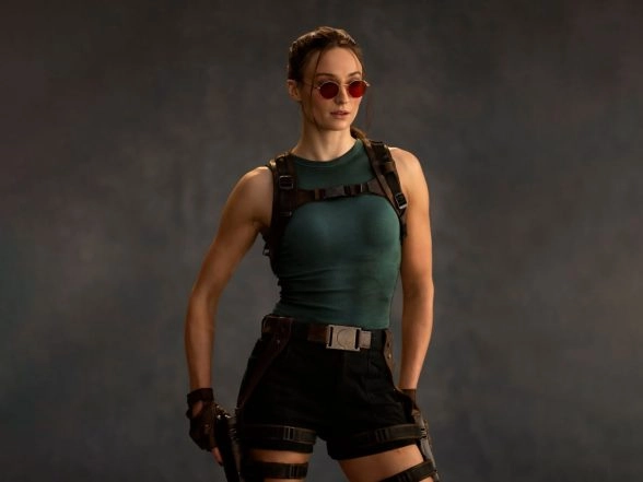 Entertainment News | Sophie Turner's First Look Revealed as Lara Croft from 'Tomb Raider' Reboot Series