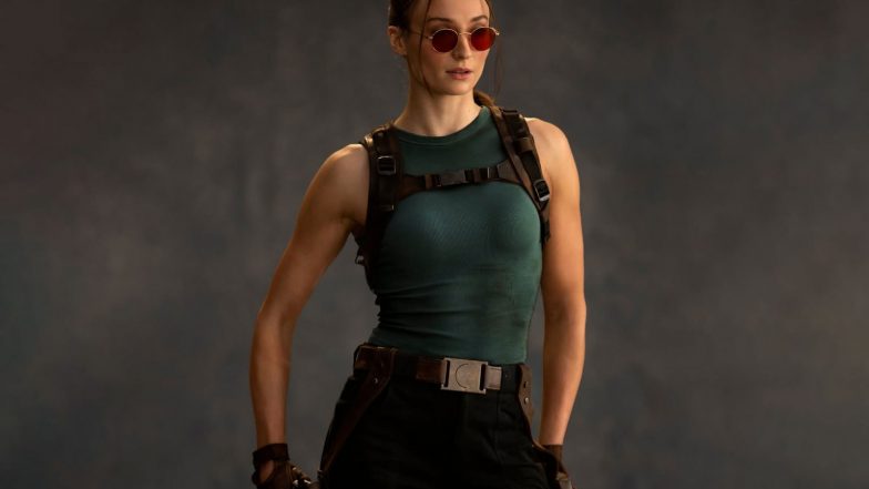 Entertainment News | Sophie Turner's First Look Revealed as Lara Croft from 'Tomb Raider' Reboot Series