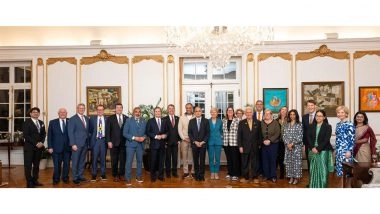 World News | Indian Envoy Holds Bilateral Talks with 12 Members of US House of Representatives