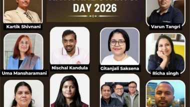 Business News | From Vision to Impact: Startups and Founders Shaping India: National Startup Day 2026
