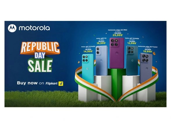 Business News | Motorola Brings Unbeatable Republic Day Deals on Edge 60 Series and Moto G Smartphones