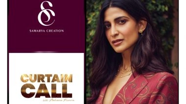 Business News | Samarya Creation & Working Panda Films Present Curtain Call with Aahana Kumra That Celebrates the World of Theatre and Its Iconic Stage Actors