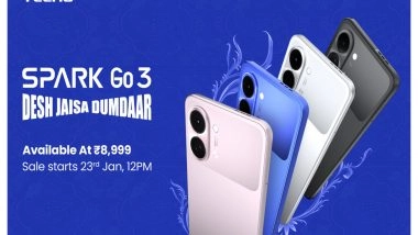 Business News | TECNO Spark Go 3 Goes Live with Best in Segment Durability for Everyday Use