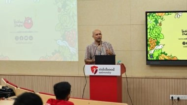 Business News | Two-Time Emmy Nominated Animator Vaibhav Kumaresh Conducts Masterclass at the School of Design, Rishihood University