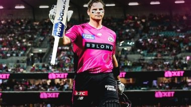 Sports News | Steve Smith Surpasses Warner for Most Tons in BBL History
