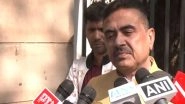 India News | Suvendu Adhikari Files Defamation Suit Against Mamata Banerjee, Seeks Rs 100 Crore Damages
