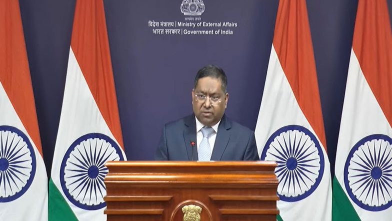 World News | India Engaging with US to Ensure Chabahar Projects Continue Under Conditional Sanctions Waiver: MEA