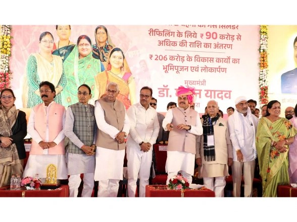 India News | MP CM Yadav Transfers Rs 1,836 Cr to 'Ladli Behnas'; Launches Development Projects Worth Rs 206 Cr for Sohagpur