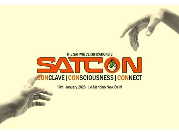 Business News | Sattvik Certifications to Host World's First Vegetarian Certification Conclave SATCON 2026 in New Delhi