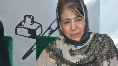 India News | Mehbooba Mufti Criticises US Interference in Muslim Countries, Speaks on Iran-India Ties