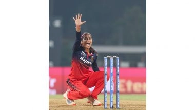 Sports News | WPL: Shreyanka, Middle-order Leads RCB to Third Successive Win, Beat GG by 32 Runs