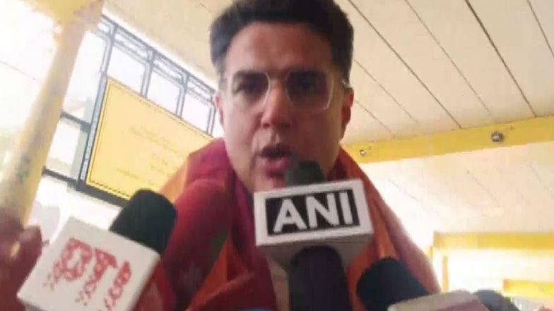 India News | BJP and NDA Will 'never Find a Foothold' in Tamil Nadu Politics: Sachin Pilot