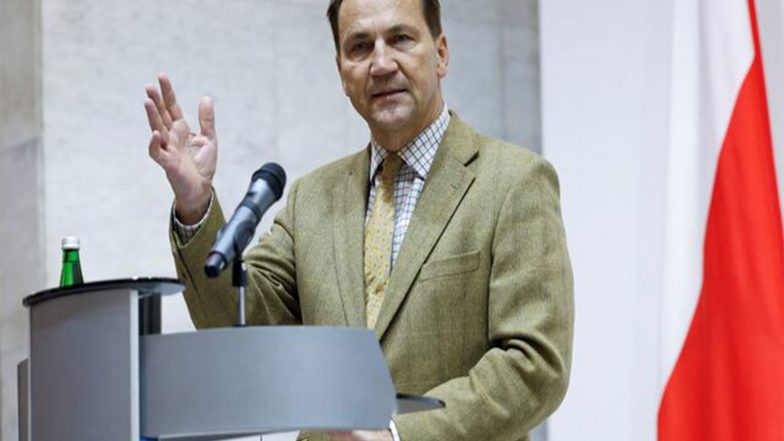 World News | Poland's Dy PM Radoslaw Sikorski to Visit India Today