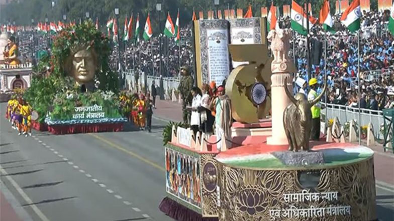 India News | 30 Tableaux to Roll Down Kartavya Path During Republic Day Parade in Delhi