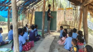 India News | Chhattisgarh: Schools Operational from Hut in Sukma, Cutting Years of Darkness