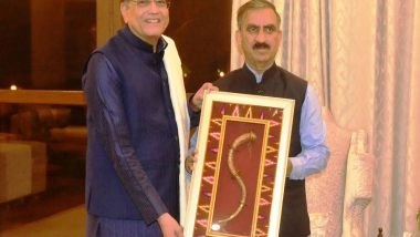 India News | CM Sukhvinder Singh Sukhu Meets Union Minister Piyush Goyal, Urges Ban on Apple Imports During Peak Season