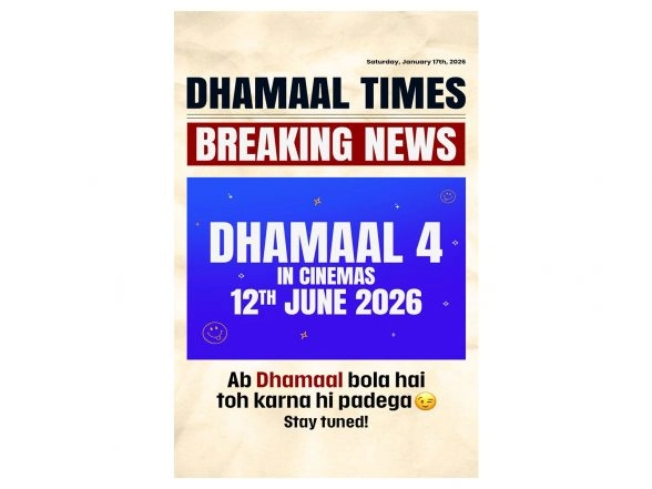 Entertainment News | 'Dhamaal 4' to Release in Cinemas on June 12