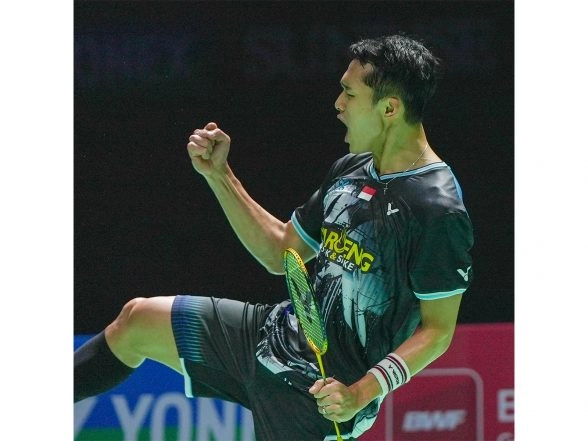 Sports News | India Open 2026: Jonatan Christie to Face Chinese Taipei's Lin Chun-Yi in Final