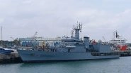 World News | Indian Navy's First Training Squadron Arrives at Changi Naval Base in Singapore