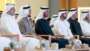 World News | UAE President, Sheikhs Attend Session Marking Fourth Anniversary of Day of Solidarity