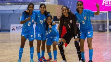 Sports News | SAFF Women's Futsal Championship: Diti Kanungo's Four Goals Help India Outplay Nepal