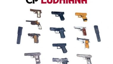 India News | Punjab Police Bust Goldy Brar Extortion Racket, Arrests 10 Accused, Recovers Several Weapons