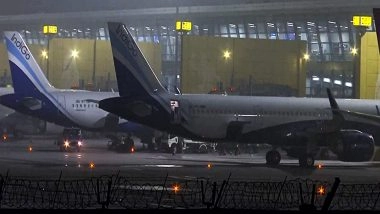 India News | IndiGo Flight Makes Emergency Landing at Lucknow Airport After Bomb Threat; Search Underway.