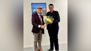 Business News | Devendra Fadnavis Set to Promote Maharashtra Growth Story at Davos