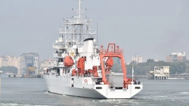 India News | INS Sagardhwani Flags off for Sagar Maitri V