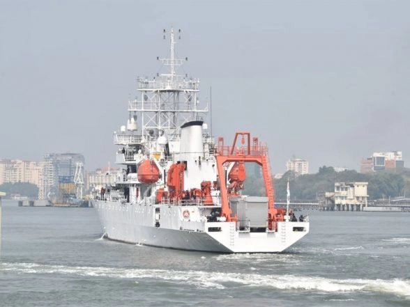 India News | INS Sagardhwani Flags off for Sagar Maitri V