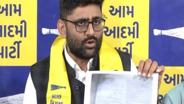 India News | BJP Resorting to Dictatorship, Claims AAP's Gopal Italia After Kejriwal Event Cancelled in Gujarat