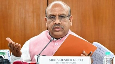 India News | Ram Katha as a Platform for Peace, Dialogue, and Moral Leadership: Delhi Assembly Speaker Vijender Gupta