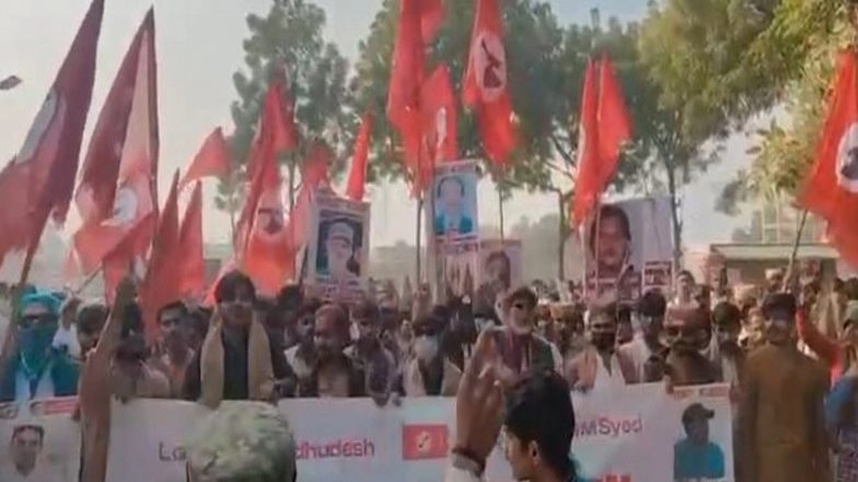 World News | Pakistan Accused of Repression as Sindhi Nationalists Rally for Freedom on G.M. Syed's Anniversary