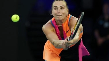 Sports News | Australian Open: World Number One Sabalenka Starts off with Win; Williams Exits in Round One
