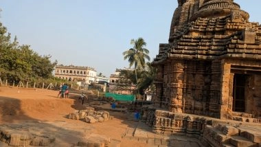 India News | ASI Resumes Excavation at 13th-century Sukasari Temple Complex in Bhubaneswar