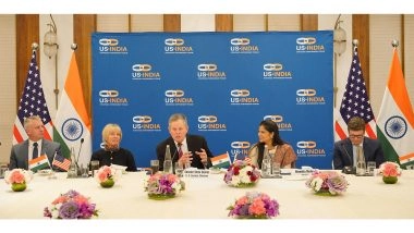 World News | USISPF Hosts US Senator Steve Daines in New Delhi, Discusses Advancing Economic and Strategic Cooperation