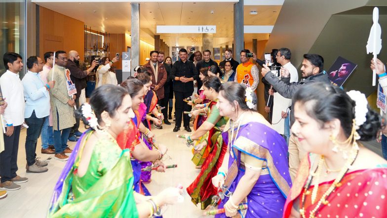 India News | Davos Echoes with Maharashtra's State Song as CM Devendra Fadnavis Arrives for World Economic Forum
