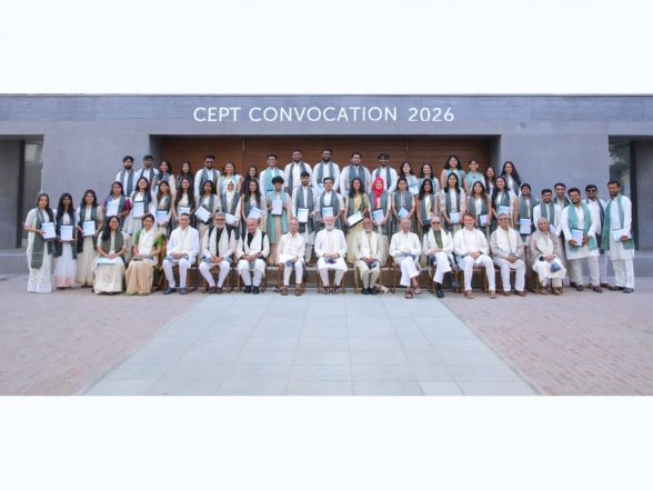 Business News | CEPT University Confers Degrees on 589 Students at Its 20th Convocation; Announces Launch of New Program - MBA in Real Estate