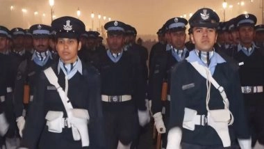 India News | Delhi: Rehearsals for 77th Republic Day Parade Underway at Kartavya Path