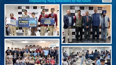 Business News | School Innovators Engage with ISRO Leaders at YuviPep's Next-Gen Founders Grand Finale
