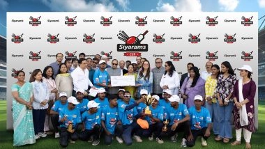 Business News | Siyaram's 12th National Cricket Tournament for the Blind Concludes with a Thrilling Finale in Mumbai