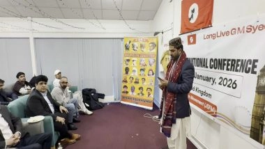 World News | London Hosts First G M  Syed International Conference Organised by Jeay Sindh Freedom Movement