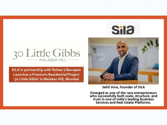 Business News | Sahil Vora Led SILA in Partnership with Rohan Lifescapes Launches Residential Project '30 Little Gibbs' in Malabar Hill