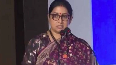 Business News | Smriti Irani to Bring India's Gender Equity Agenda at Davos